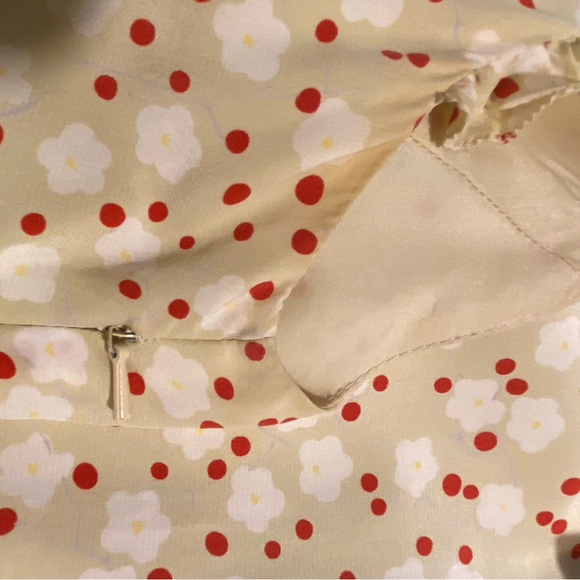 Anthropologie Floral Motif and Dotted Dress, size 2 - Picture 8 of 8